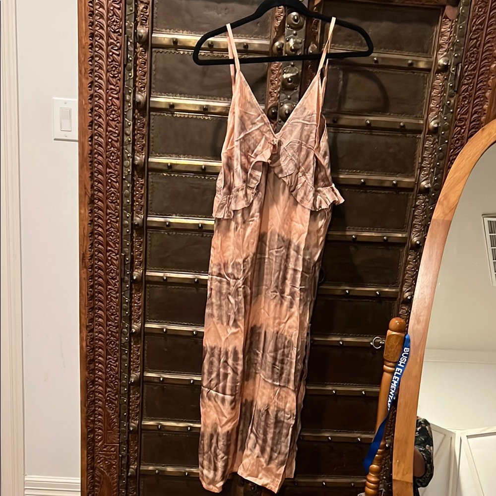 One Teaspoon Pink Maxi Slip Dress NWOT